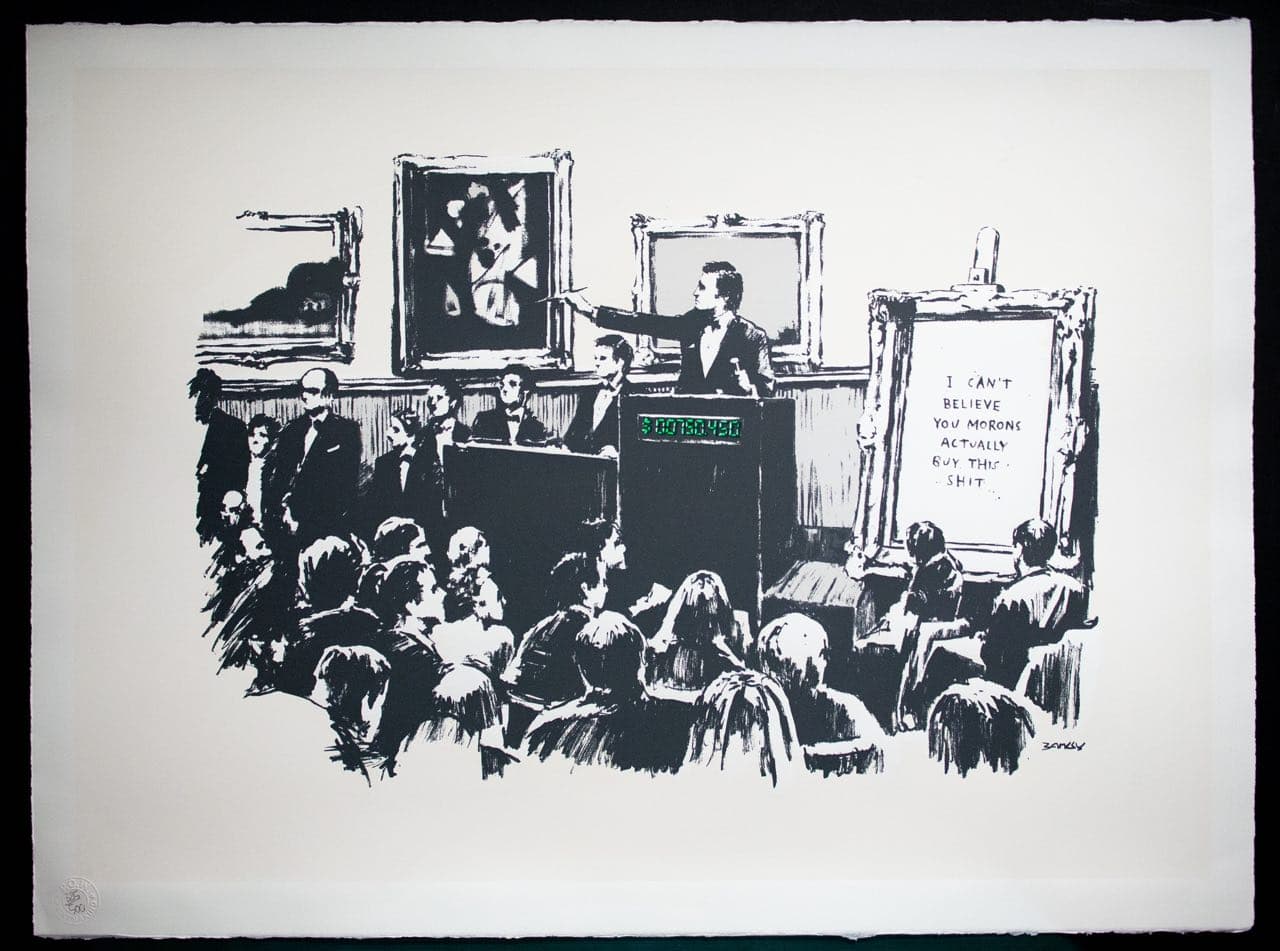 Burnt Banksy